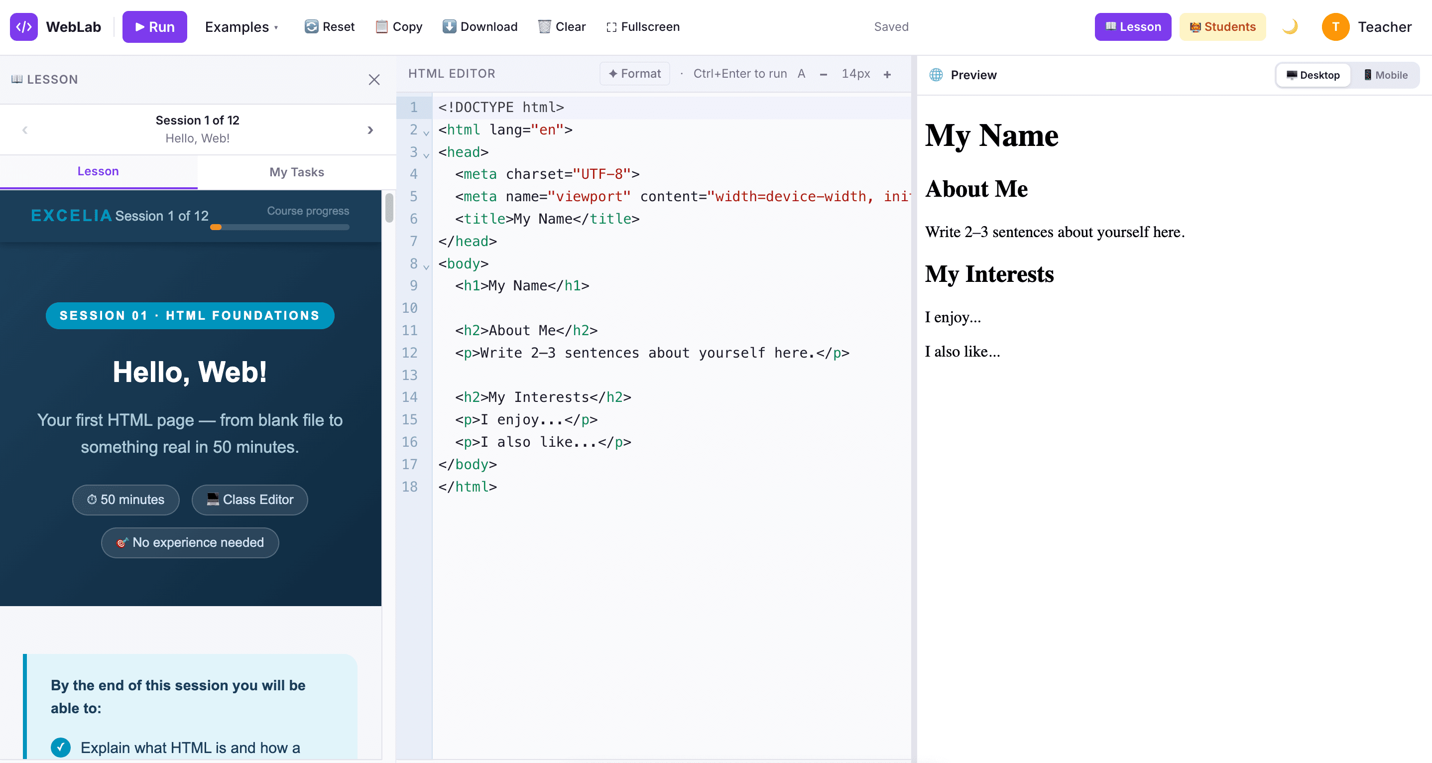 A custom internal tool built by eficiatech, shown in production